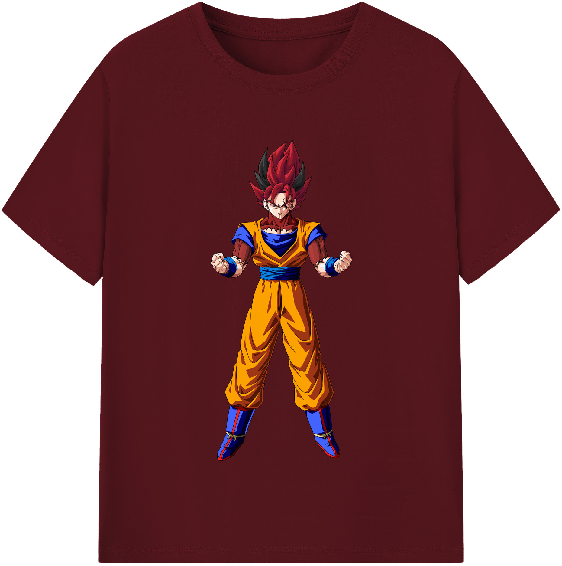 （画像用） ドラゴンボール 孫悟空（そん ごくう）Son Goku カカロット DRAGON BALL Kakarotto 綿100％半袖Tシャツ（フロントプリント）